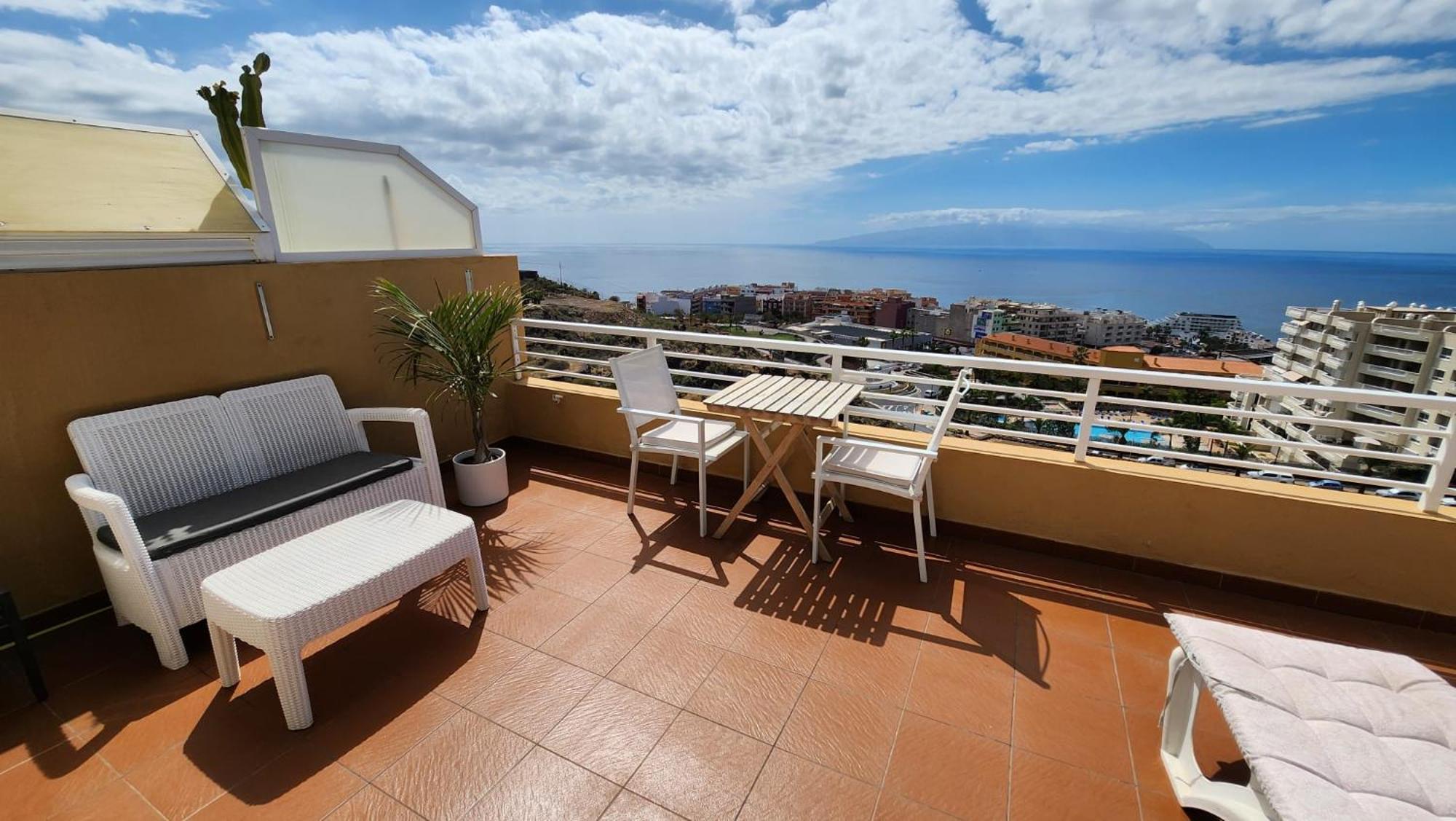 プエルト・デ・サンティアゴLos Gigantes,Huge Terrace,Sea View,Air Conditioningアパートメント エクステリア 写真